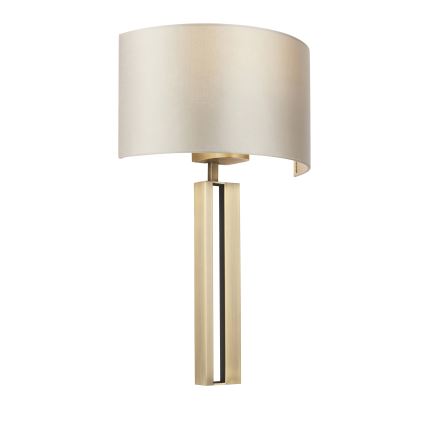 Endon 95452 - Zidna lampa 1xE27/10W/230V bež/zlatna