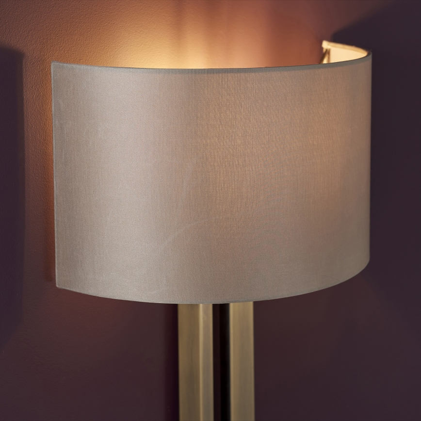 Endon 95452 - Zidna lampa 1xE27/10W/230V bež/zlatna
