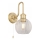 Endon 95507 - Zidno svetlo za kupatilo KENDALL 1xE27/10W/230V IP44 mesing