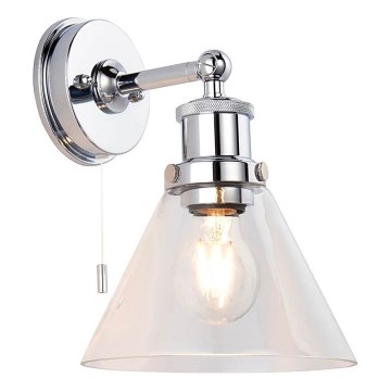 Endon 95513-  Kupatilsko zidno spot svetlo TOULON 1xE27/10W/230V IP44 sjajni hrom