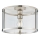 Endon 96150 - Plafonsko svetlo HOPTON 1xE27/10W/230V sjajni hrom