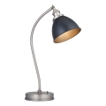 Endon 98752 - Stona lampa FRANKLIN 1xE14/7W/230V mat hrom/antracit