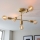 Endon 98786 - Luster na štapu SOHAN 5xE27/10W/230V mesing