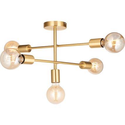 Endon 98786 - Luster na štapu SOHAN 5xE27/10W/230V mesing