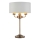 Endon 98932 - Stona lampa HIGHCLERE 3xE14/18W/230V bela/mesing, prečnik 32 cm