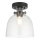 Endon 99106 - Stropno svetlo URBAN 1xE27/10W/230V crna/prozirna