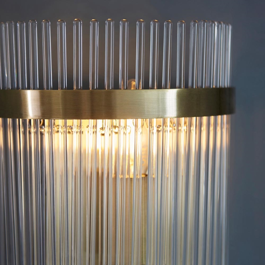 Endon 99168 - Zidna lampa MARIETTA 1xE14/6W/230V mesing/prozirno
