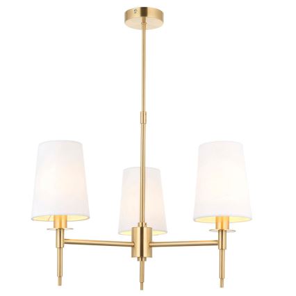 Endon 99456 - Luster na šipci 3xE14/6W/230V zlatna/bela