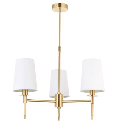 Endon 99456 - Luster na šipci 3xE14/6W/230V zlatna/bela