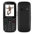 Evolveo - EasyPhone EG 2G mobilni telefon za starije osobe, crne boje