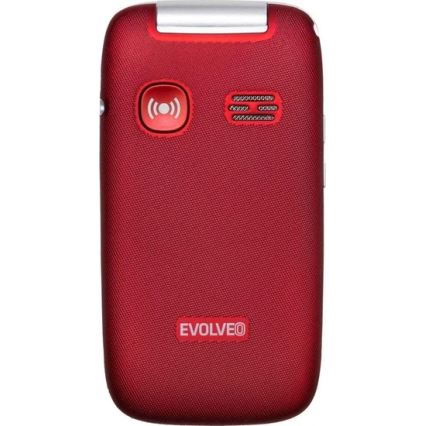 Evolveo - EasyPhone FS, preklopni mobilni telefon 2.8 crveni