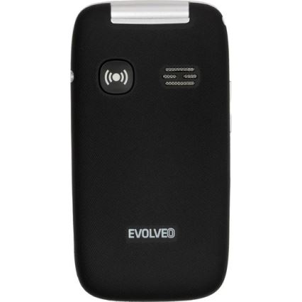 Evolveo - EasyPhone FS preklopni mobilni telefon za starije osobe 2.8 crna