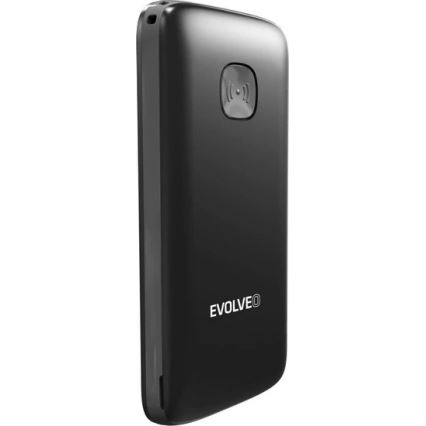 Evolveo - EasyPhone ID mobilni telefon za starije osobe, crne boje