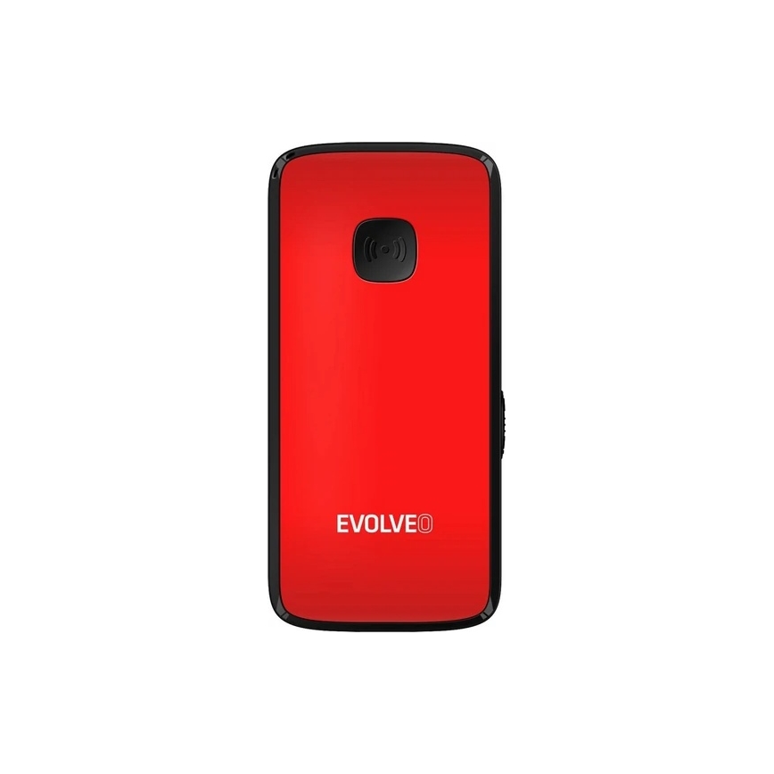 Evolveo - EasyPhone ID, mobilni telefon za starije osobe crvena