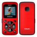 Evolveo - EasyPhone ID: mobilni telefon za starije osobe, crvene boje