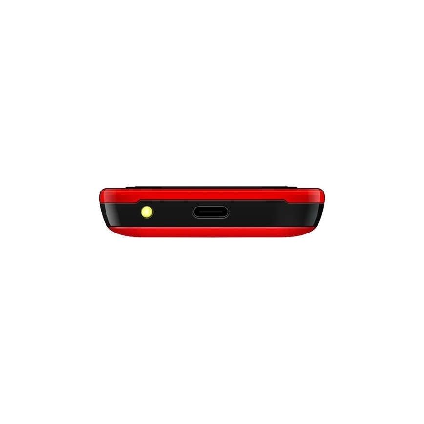 Evolveo - EasyPhone ID: mobilni telefon za starije osobe, crvene boje