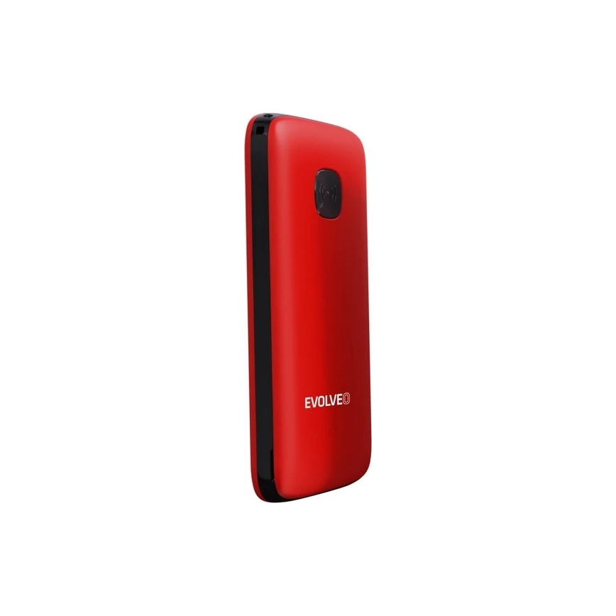 Evolveo - EasyPhone ID: mobilni telefon za starije osobe, crvene boje