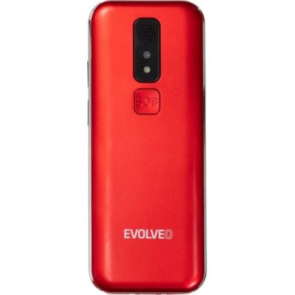 Evolveo - EasyPhone LT, 4G mobilni telefon za seniore, crveni