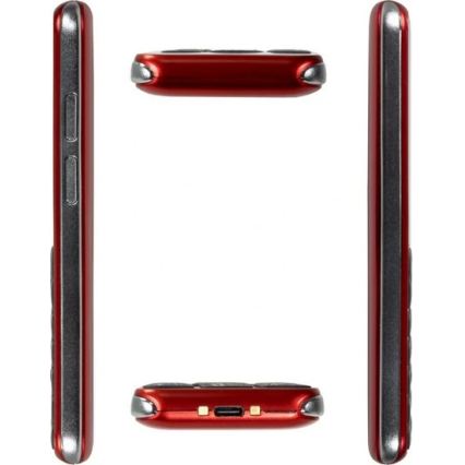 Evolveo - EasyPhone LT, 4G mobilni telefon za seniore, crveni