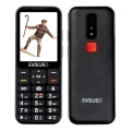 Evolveo - EasyPhone LT 4G mobilni telefon za starije osobe, crne boje