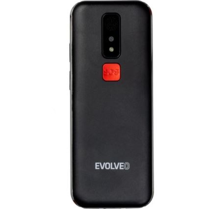Evolveo - EasyPhone LT 4G mobilni telefon za starije osobe, crne boje