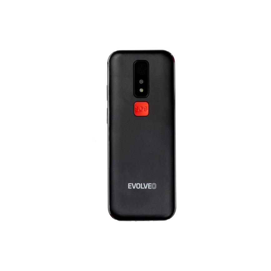 Evolveo - EasyPhone LT 4G mobilni telefon za starije osobe, crne boje