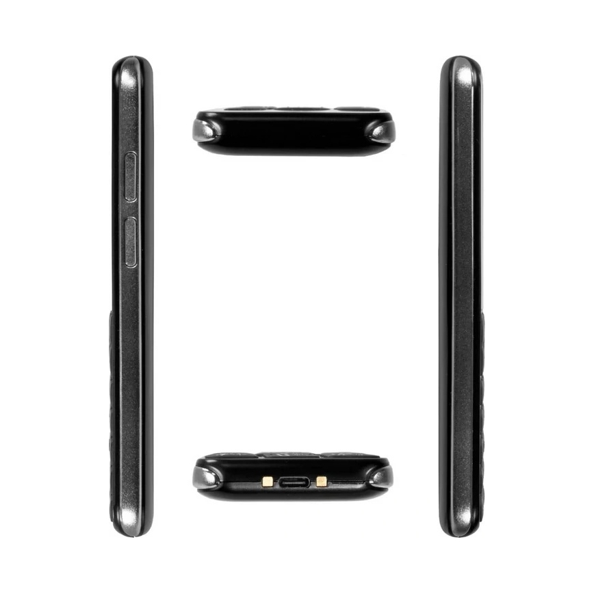 Evolveo - EasyPhone LT 4G mobilni telefon za starije osobe, crne boje
