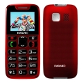 Evolveo - EasyPhone mobilni telefon za starije osobe crvena