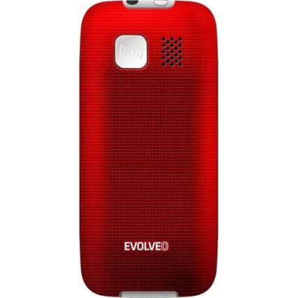Evolveo - EasyPhone mobilni telefon za starije osobe crvena