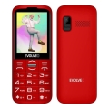 Evolveo - EasyPhone XO mobilni telefon za seniore, crvene boje