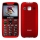 Evolveo - EasyPhone XR 4G, mobilni telefon za seniore, crvene boje
