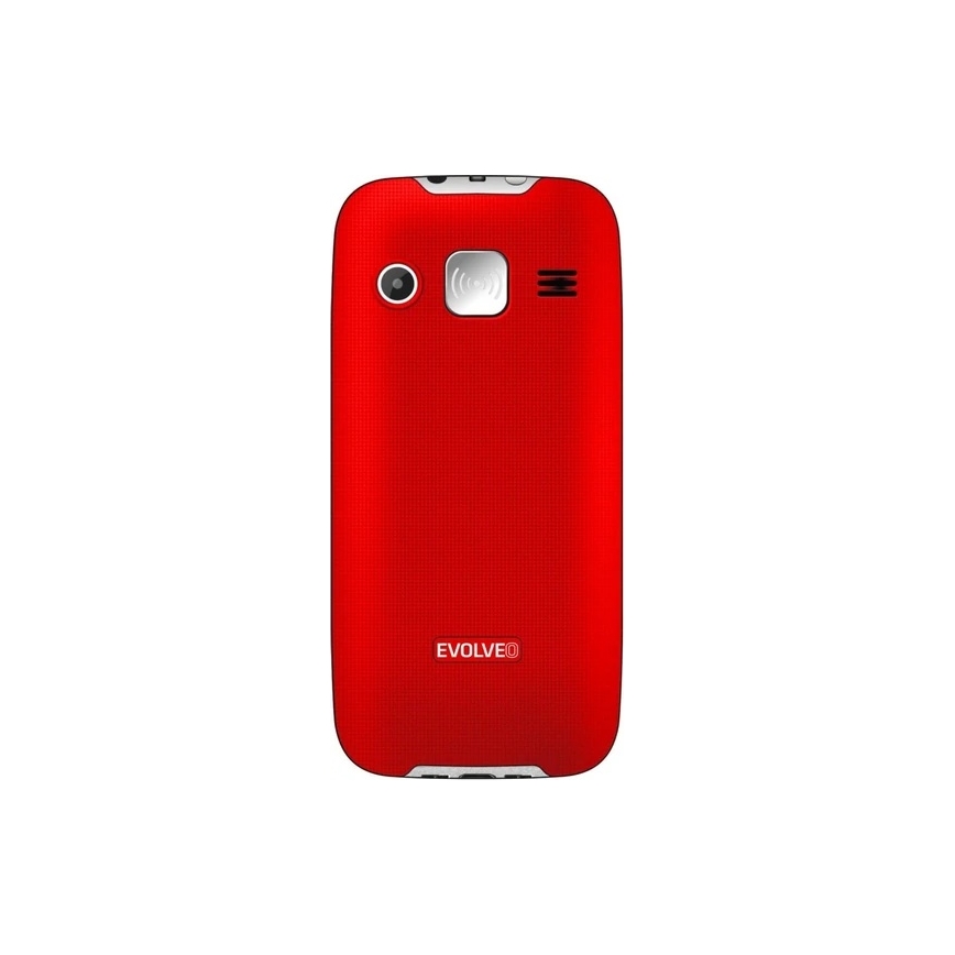 Evolveo - EasyPhone XR 4G, mobilni telefon za seniore, crvene boje