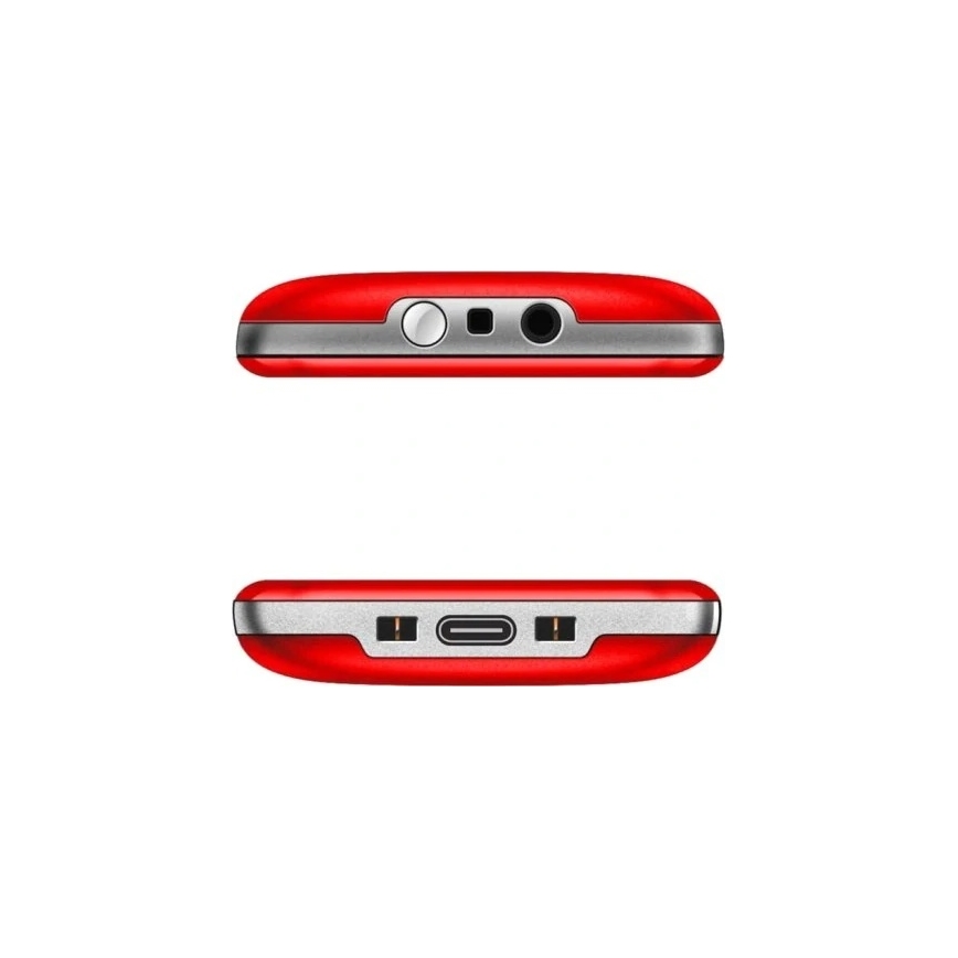 Evolveo - EasyPhone XR 4G, mobilni telefon za seniore, crvene boje
