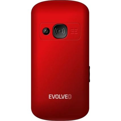 Evolveo - EasyPhone XS mobilni telefon za starije osobe crveni