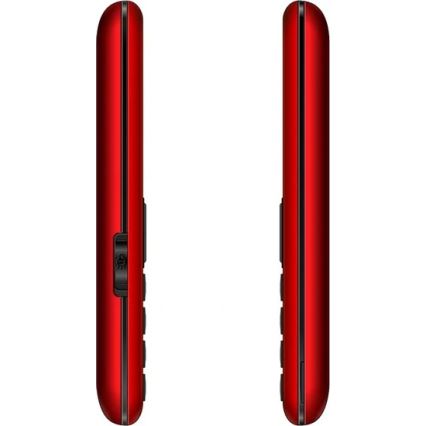 Evolveo - EasyPhone XS mobilni telefon za starije osobe crveni