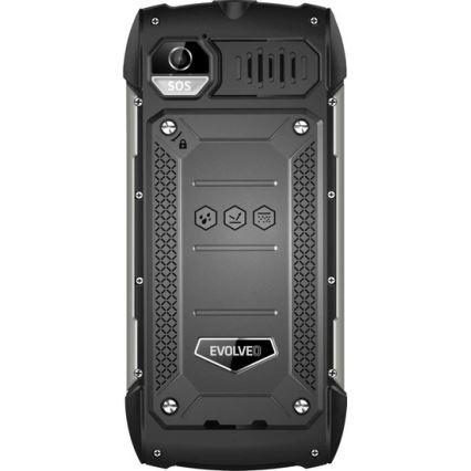 Evolveo - StrongPhone H1 vodootporan Dual SIM telefon crna/srebrna