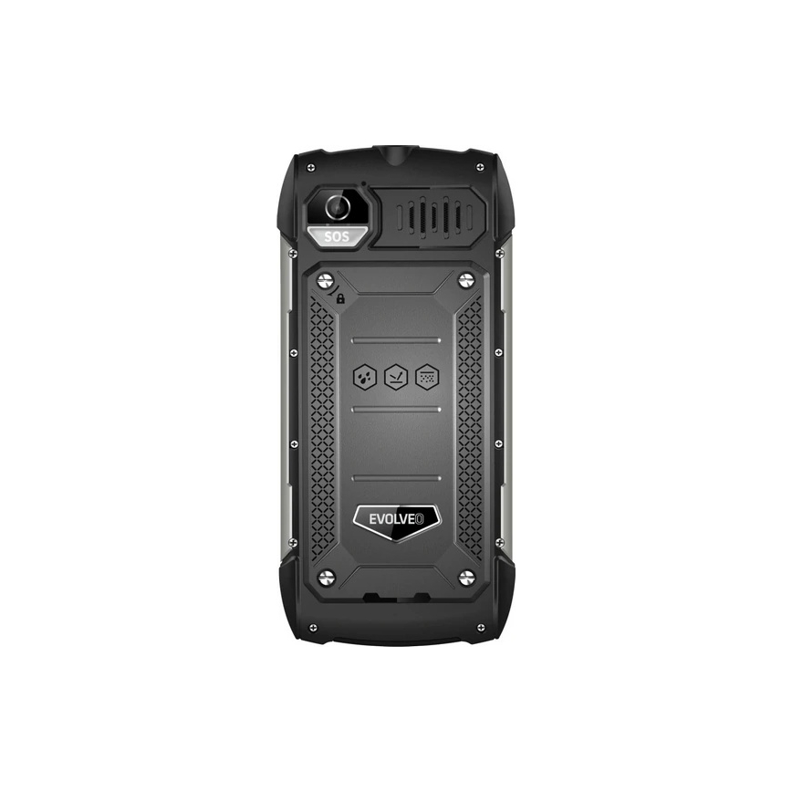 Evolveo - StrongPhone H1, vodootporan Dual SIM telefon crni/srebrni