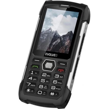Evolveo - StrongPhone H1, vodootporan Dual SIM telefon crni/srebrni