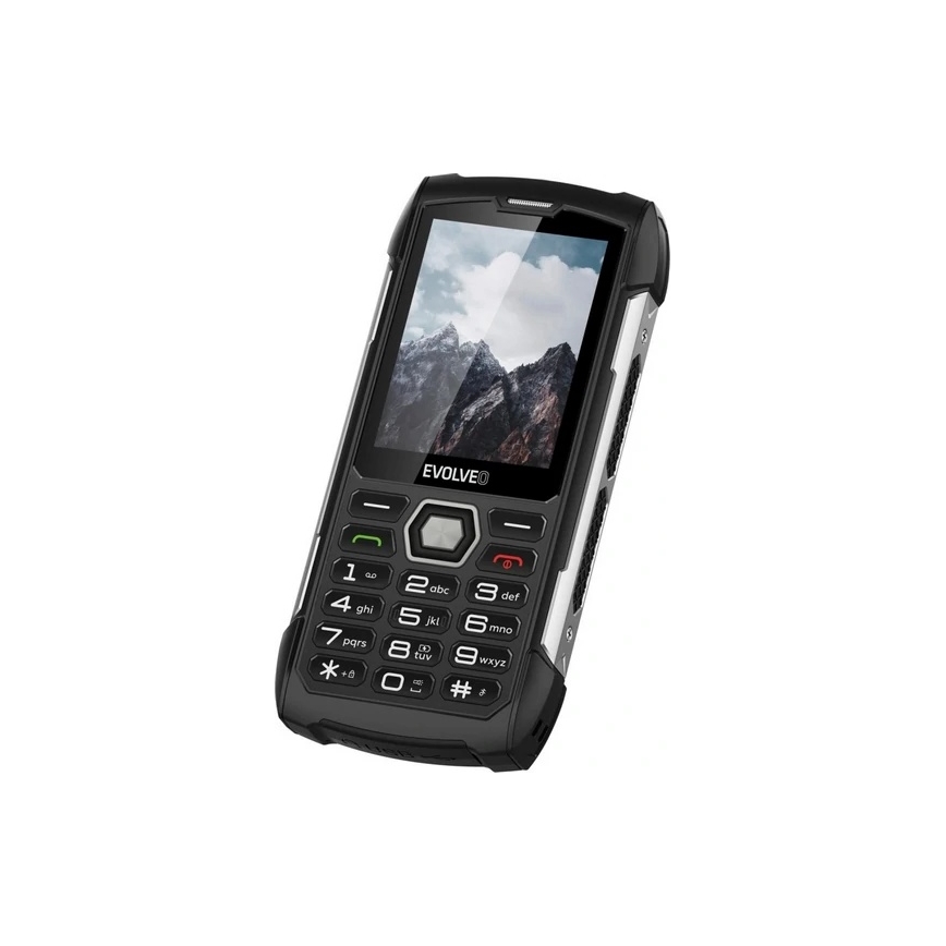 Evolveo - StrongPhone H1, vodootporan Dual SIM telefon crni/srebrni