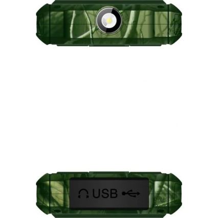 Evolveo - StrongPhone H1, vodootporan Dual SIM telefon u lovnoj kamuflaži