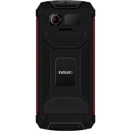 Evolveo - StrongPhone W4 vodootporan Dual SIM telefon crna/crvena
