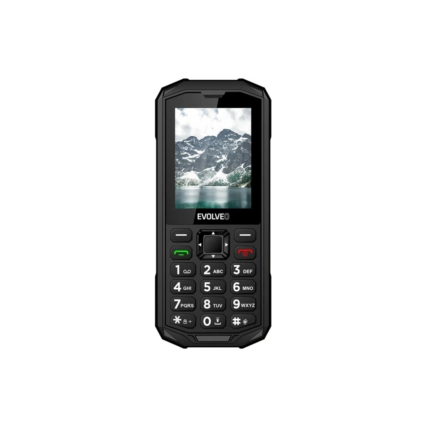 Evolveo - StrongPhone X5, vodootporan Dual SIM telefon crna/siva