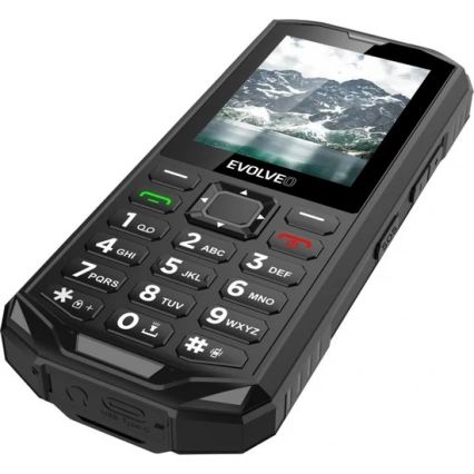 Evolveo - StrongPhone X5, vodootporan Dual SIM telefon crna/siva
