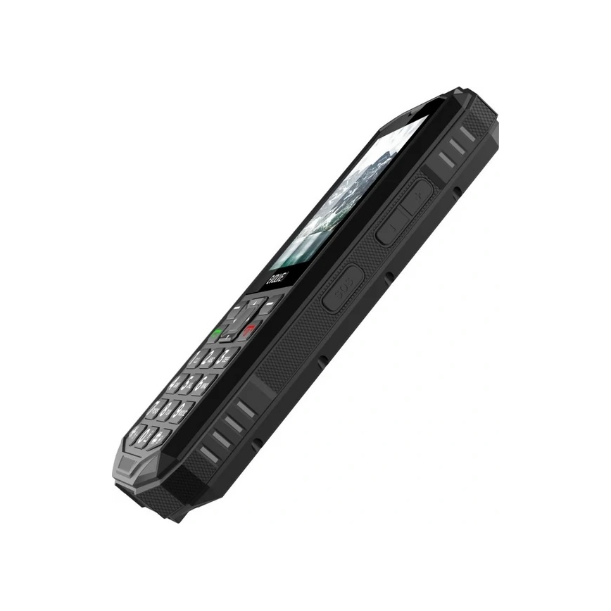 Evolveo - StrongPhone X5, vodootporan Dual SIM telefon crna/siva