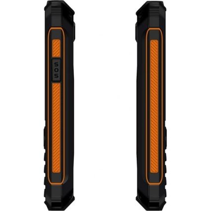 Evolveo - StrongPhone Z6, vodootporan Dual SIM telefon, crna/narandžasta
