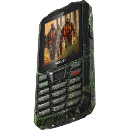 Evolveo - StrongPhone Z6 vodootporan Dual SIM telefon lovačka kamuflaža