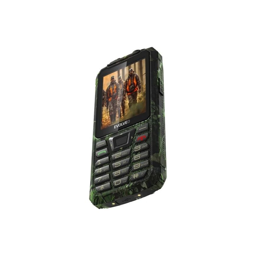 Evolveo - StrongPhone Z6 vodootporan Dual SIM telefon lovačka kamuflaža