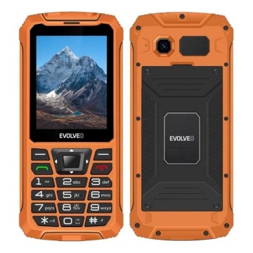 Evolveo - StrongPhone Z6 vodootporan Dual SIM telefon narandžaste boje