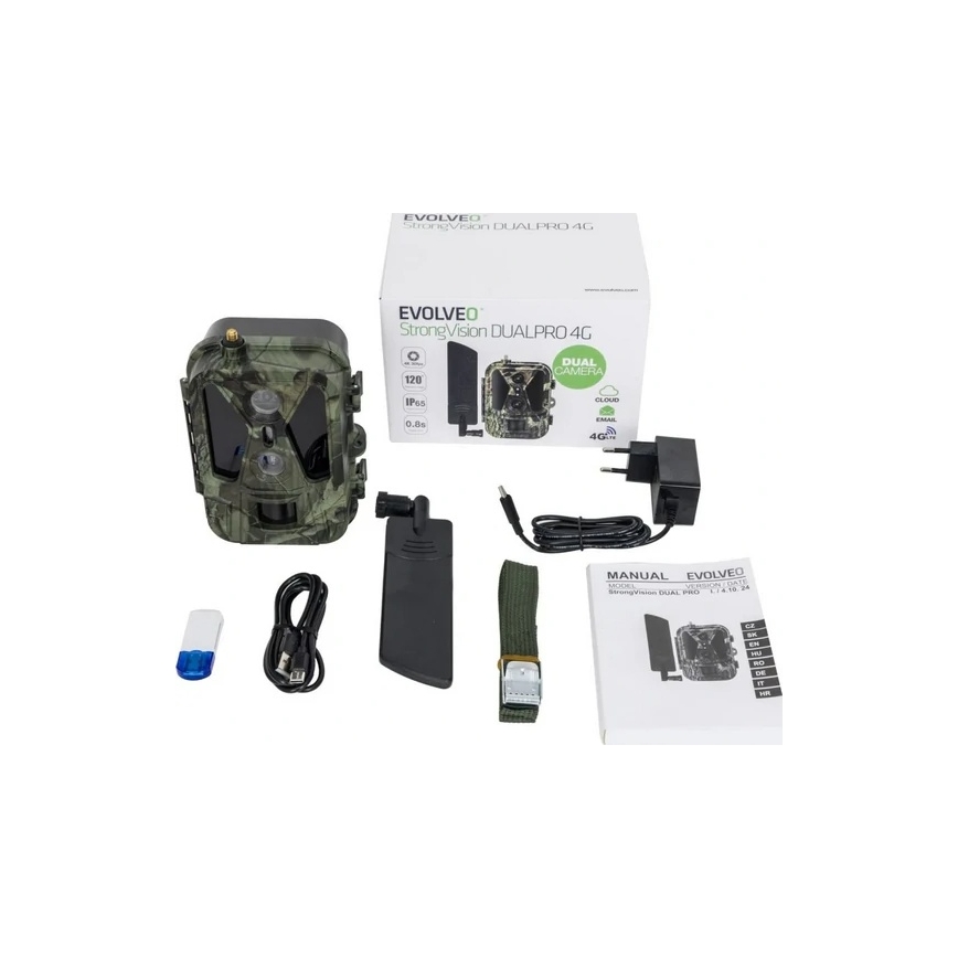 Evolveo - StrongVision Dual PRO 4G lovna kamera sa slanjem 16 GB