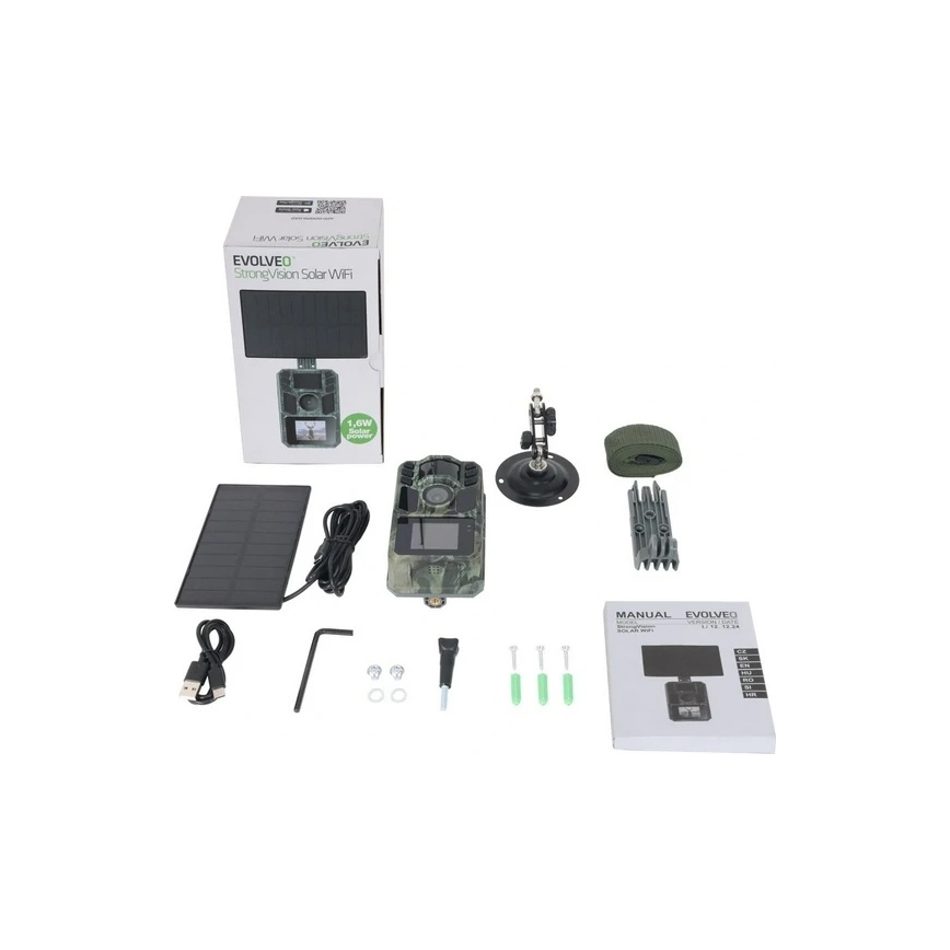 Evolveo - StrongVision Solar Wi‑Fi fotopasca sa Wi‑Fi i solarnim panelom